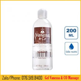 gel bôi trơn Vanessa&Co Massage