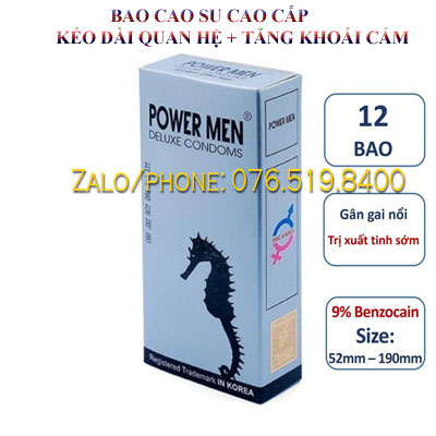 Bao-cao-su-Power-Men-cá-ngựa-bạc-benzocain-9% Bao-cao-su-Power-Men-cá-ngựa-bạc-benzocain-9%